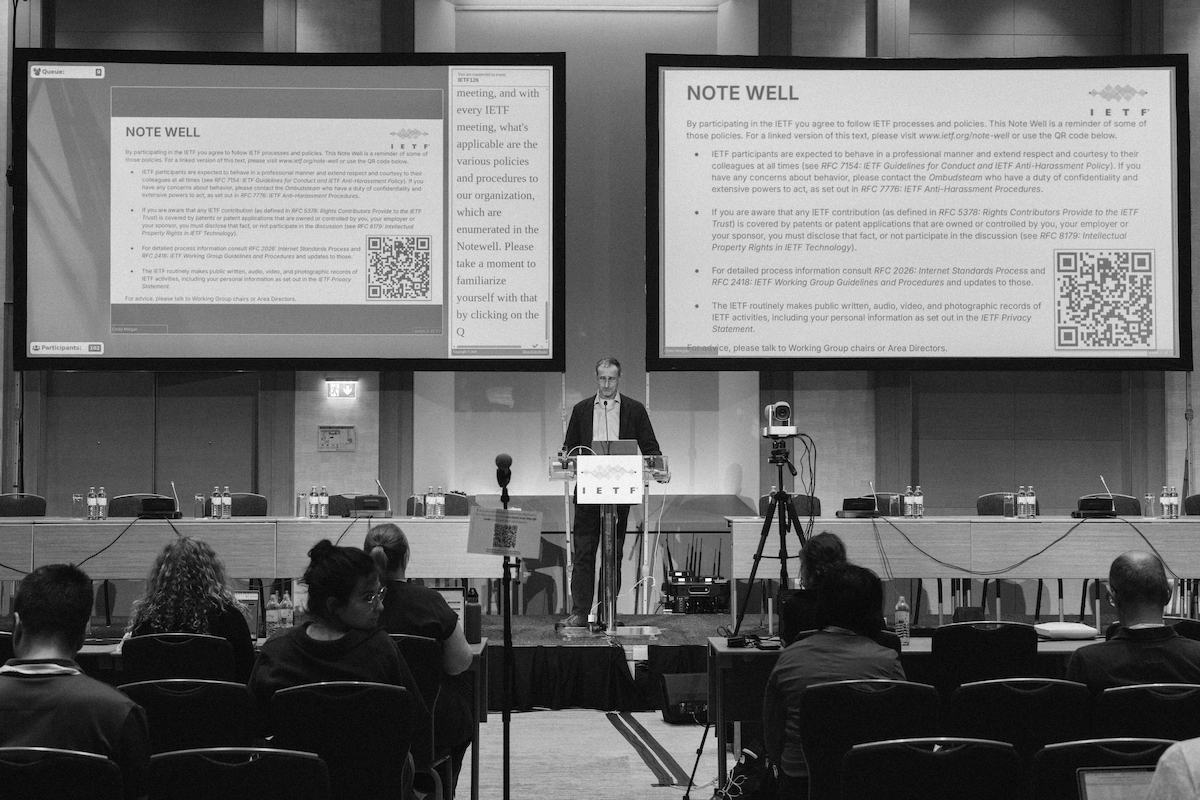 IETF 126 Plenary Session - 20